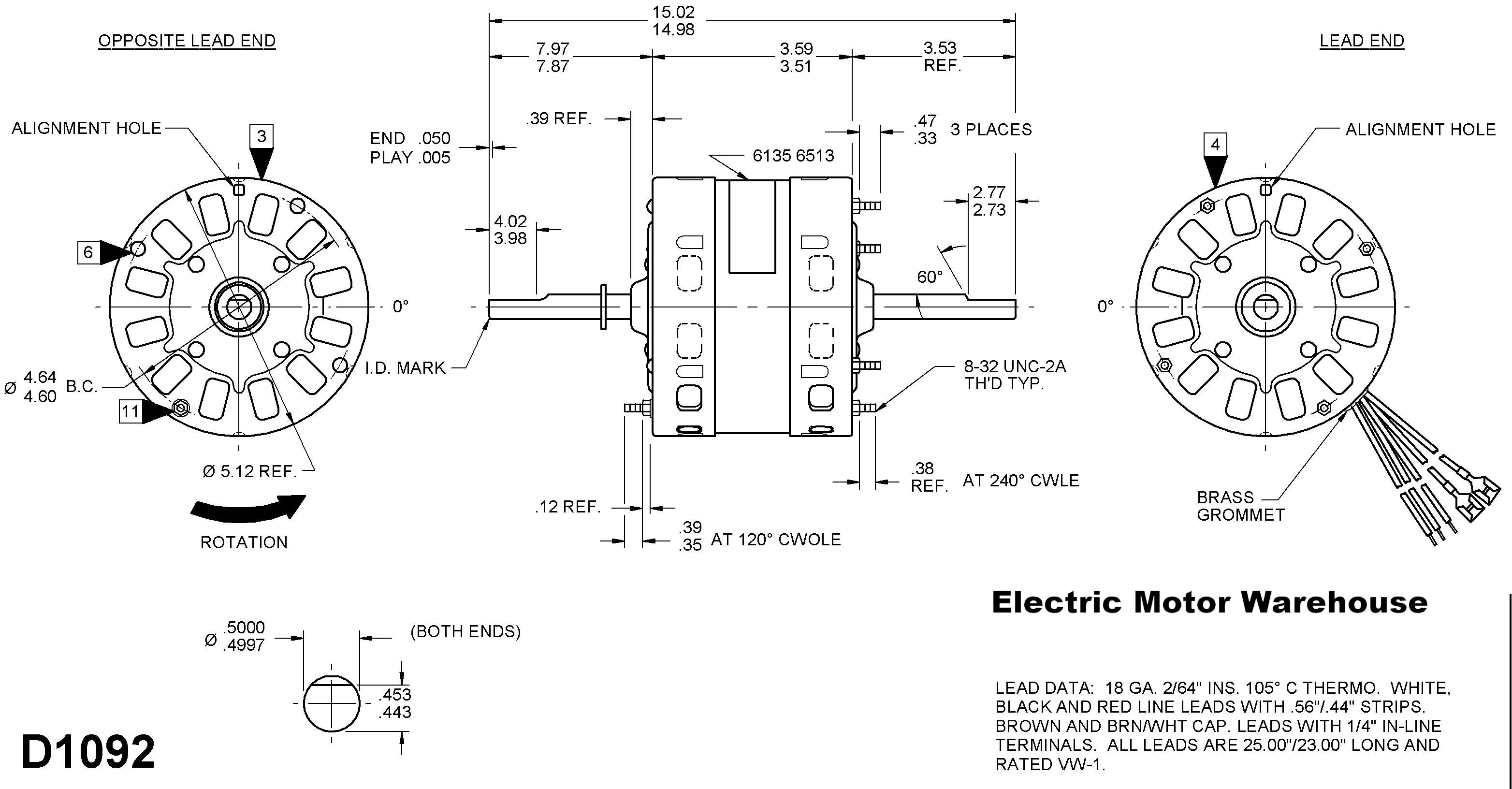 1  3 Hp 115v 1625 Rpm 2